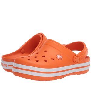 Crocs Kids Crocband Clog (Toddler/Little Kid) Orange 6 Toddler M